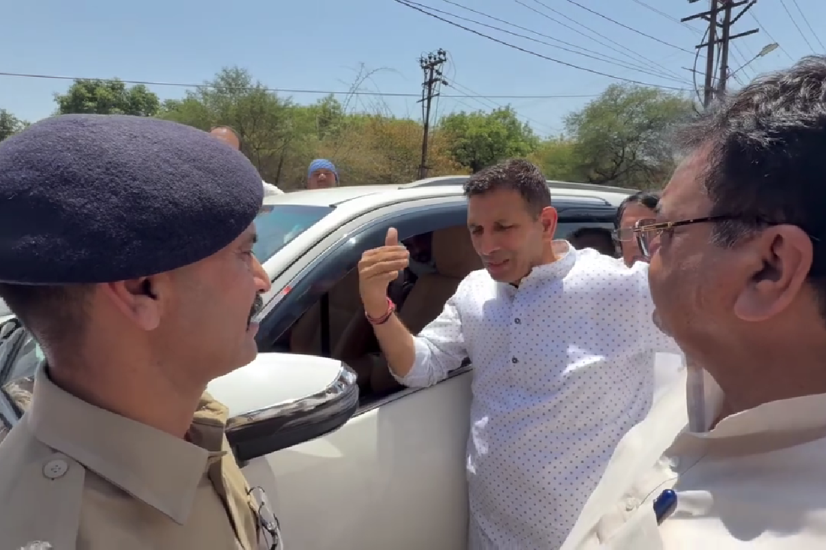 Jitu Patwari Convoy Stopped Mid-Route to raisen kisan mela MP News