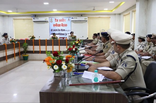 Chhattisgarh DGP meeting