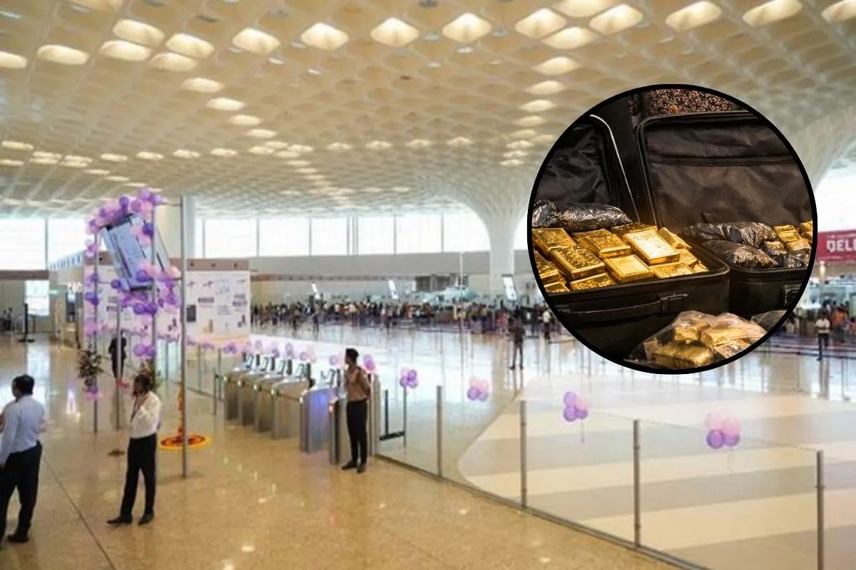 dri gold smuggling bust 30kg gold seized mumbai airport 24 women arrested