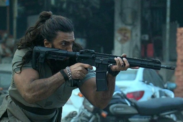 Dhurandhar 2 Condom Bullet Shot Scene