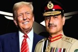 Donald Trump and Asim Munir (