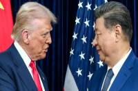 Donald Trump and XI Jinping