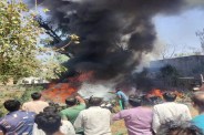 Jalore police station fire, Ahore fire incident Rajasthan, seized bikes burnt police station, fire brigade delay Rajasthan, bike fire police yard, Rajasthan fire news today, Ahore police station accident, government negligence fire case, hospital garbage fire cause, public safety issue Rajasthan, emergency response delay India, Rajasthan local news fire, police station damage fire, fire incident investigation Rajasthan, civic safety concerns Rajasthan