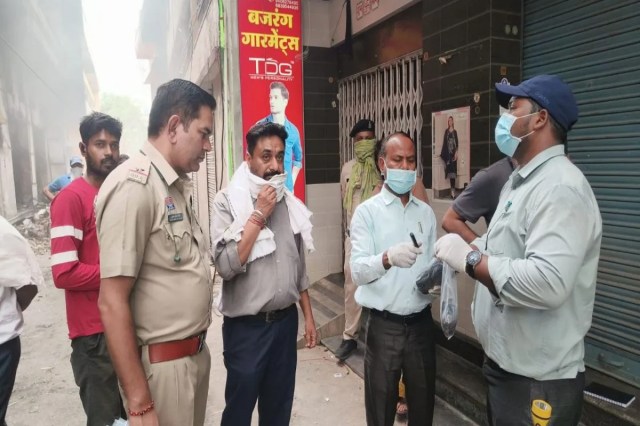 Huge fire investigation