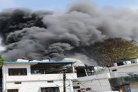 Huge fire in Ambikapur