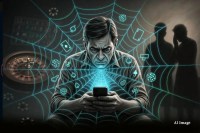 Gambling addiction trapped