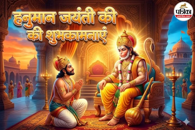 Hanuman Jayanti Wishes wallpaper|