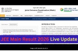 JEE Main 2026 Result Date, JEE Main Session 2 Scorecard, JEE Main Cutoff for Advanced, NTA JEE Main Result Updates, jeemain.nta.nic.in