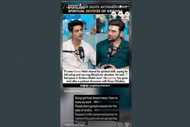 karan Wahi spiritual transformation