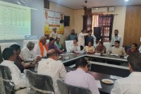 Rajasthan minister review meeting, Madan Dilawar news, Sri Ganganagar administration, Hanumangarh district news, Panchayati Raj Rajasthan, rural sanitation issues Rajasthan, ODF reality check, Rajasthan education department, school teacher distribution, government review meeting, Rajasthan politics news, village cleanliness issue, district administration Rajasthan, Sri Vijaynagar news, Rajasthan governance update