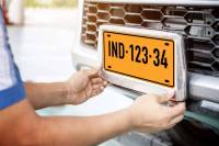 Vehicle number plates