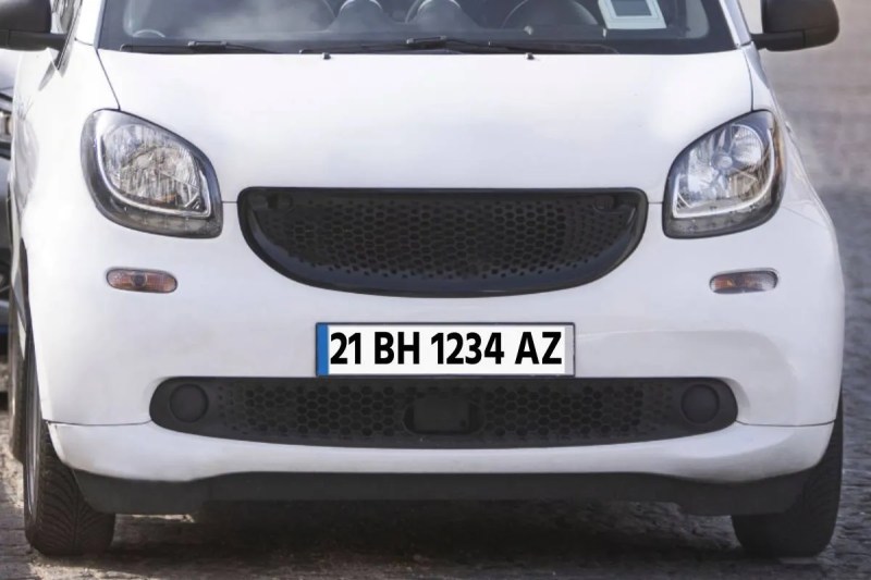 BH numbers Vehicle