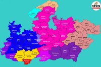 Maps of MP (Photo Source - Patrika)