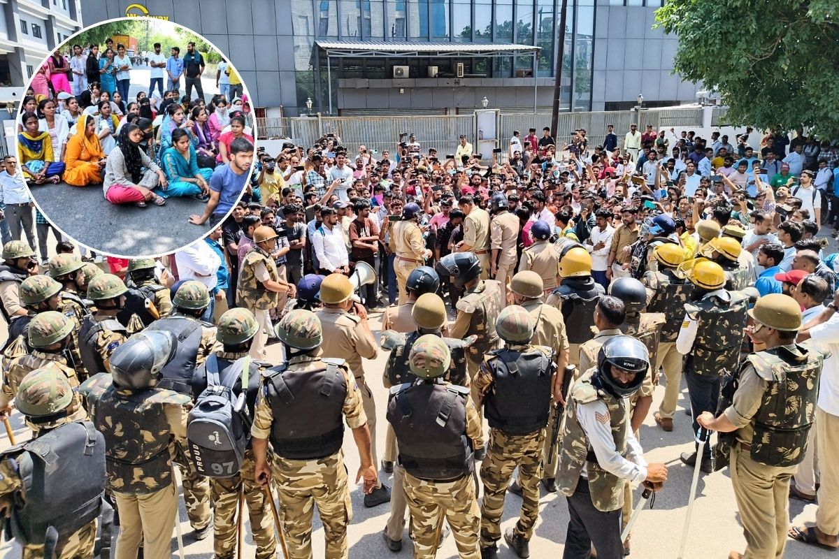 noida maids protest salary hike demands overtime issues