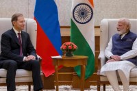 PM Modi and Denis Manturov Meeting