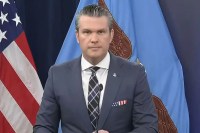 US Secretary of War Pete Hegseth