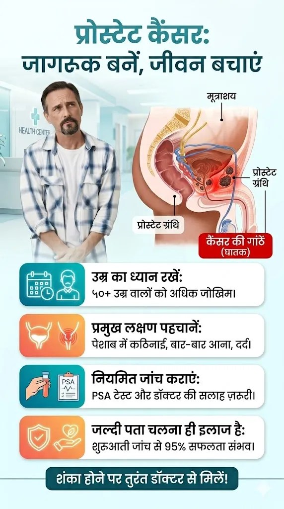 Prostate Cancer Symptoms Explain In Hindi