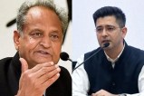 Raghav Chadha and Ashok Gehlot