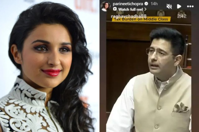 Raghav Chadha and Parineeti Chopra