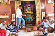 Rajasthan Tradition Chittorgarh Badwal Village Anaj Tol Prediction It will rain heavily this year Chilli-coriander farmers will be rich
