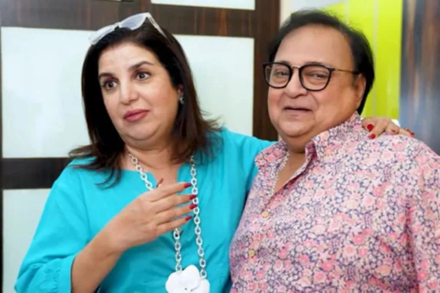 Rakesh Bedi and Farah Khan