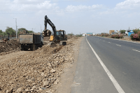 grade separated fourlane bypass road construction work Khatu Shyam Temple rajgarh mp news