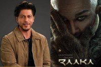 SRK Reaction on Raaka poster