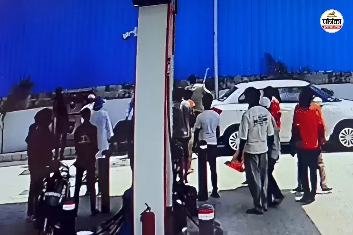 Jaipur Petrol Pump Attack