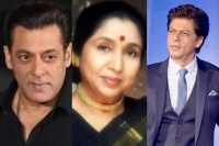 Salman Khan and Shah Rukh khan this big reason Skipped Asha Bhosle Funeral fans shocked