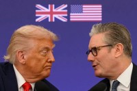 UK PM Starmer trump