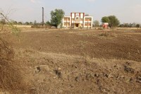 Fields and barns have become playgrounds: The administration has shown no interest in removing encroachments, while crops are flourishing here.