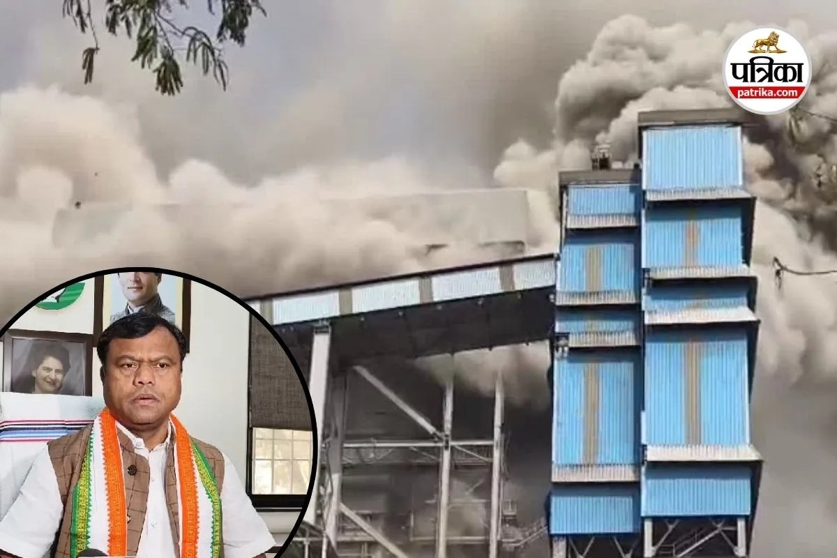 वेदांता पावर प्लांट हादसा (photo source- Patrika)