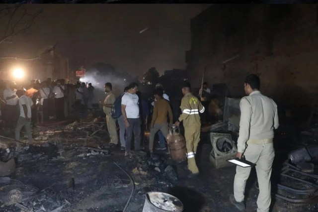 Lucknow Slum Vikas Nagar Fire