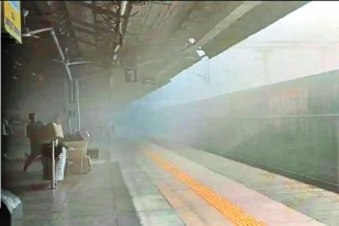 Fire Erupts in a Coach of the Bhopal-Jodhpur Express