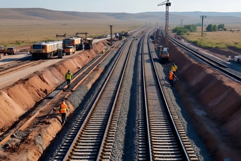broad-gauge line