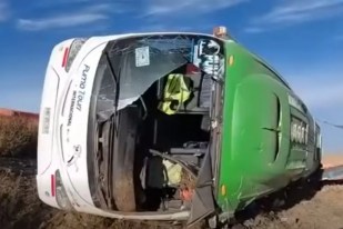 Bus accident in Bolivia