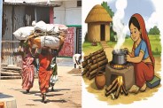 impact of war: ग्रामीण रसोई तक पहुंचा गैस संकट, कंडे-लकड़ी की बढ़ी मांग, फिर अपनाया चूल्हा युग