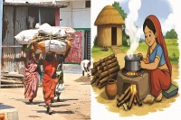 impact of war: ग्रामीण रसोई तक पहुंचा गैस संकट, कंडे-लकड़ी की बढ़ी मांग, फिर अपनाया चूल्हा युग