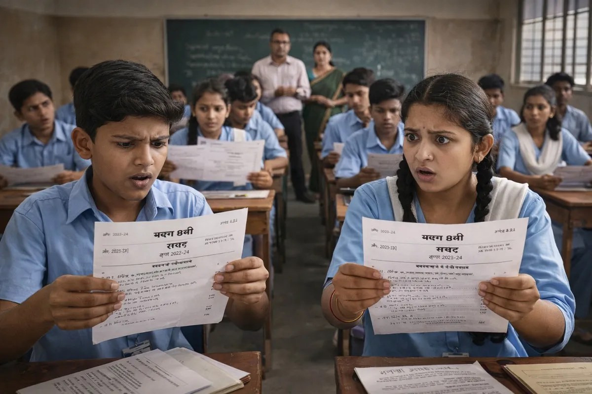 CG Board Exam: आठवीं बोर्ड की परीक्षा में बड़ी लापरवाही, प्रश्नपत्र में हुई अदला-बदली, परेशान हुए विद्यार्थी