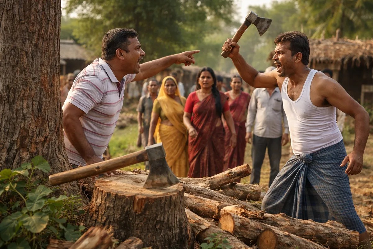 CG Murder: जमीन और पेड़ काटने को लेकर विवाद, टंगिया से वार कर भाभी की कर दी हत्या