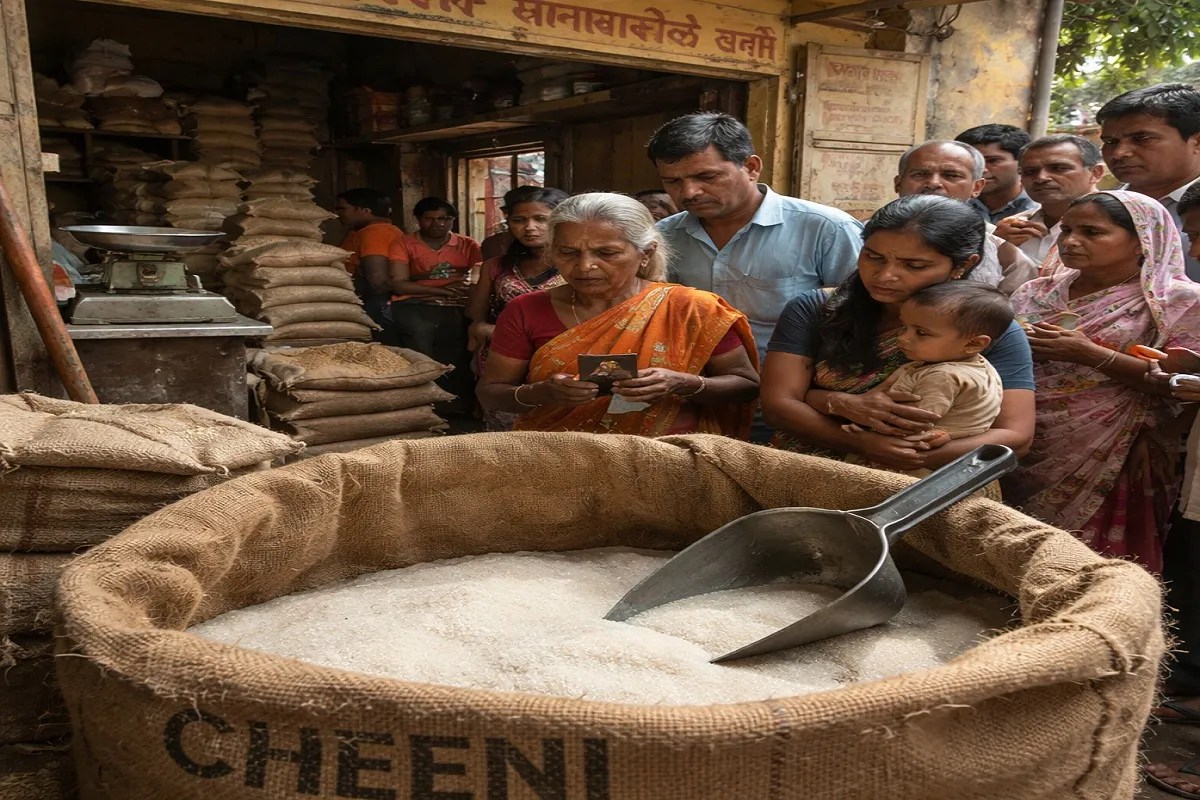 CG News: छत्तीसगढ़ के राशन दुकानों में शक्कर की कमी, लंबी लाइन के बाद खाली हाथ लौट रहे कार्डधारक