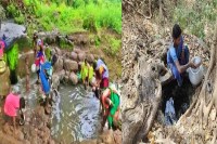 CG News: बैगा अंचल में बूंद-बूंद के लिए जंग, झिरिया' के मटमैले पानी से बुझ रही प्यास