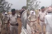 Forest Ranger Threatens Tribals during anti encroachment drive in khandwa mp news