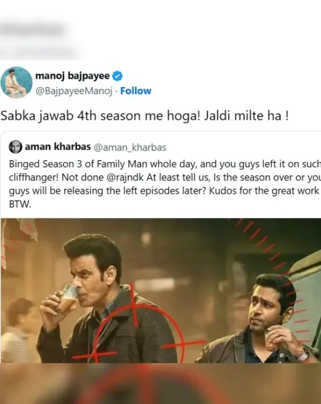 Manoj Bajpayee On The Family Man 4