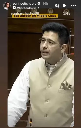 Parineeti Chopra Supports Raghav Chadha After AAP Ousting