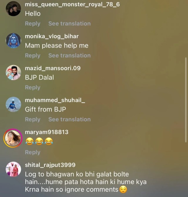 Parineeti Chopra Instagram