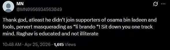 Prakash Raj Takes Dig At Raghav Chadha