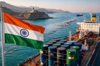 Indian ship in Strait of Hormuz