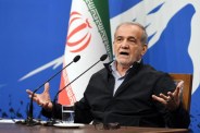 Iran's President Masoud Pezeshkian
