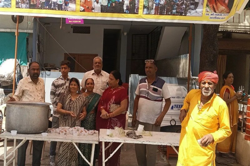 पंचकोशी यात्रियों के लिए सात दिन तक चली सेवा, जल से लेकर आइसक्रीम तक की व्यवस्था
